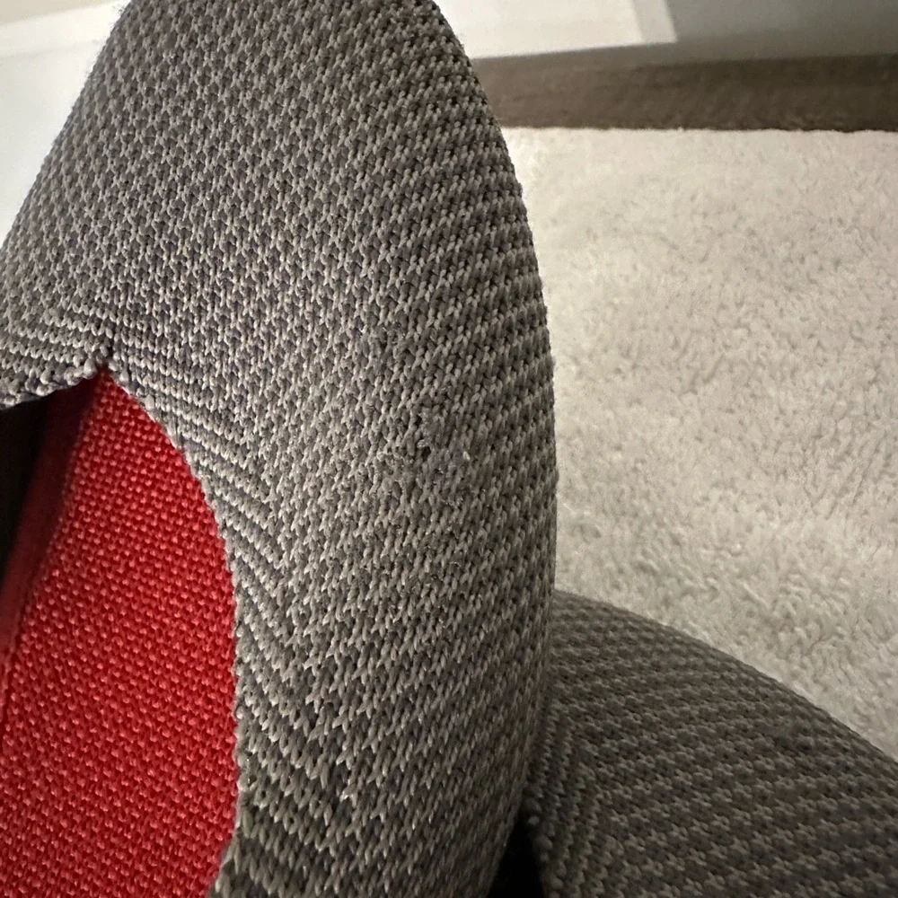 Rothy's Women's Gray and Red Flats - Picture 6 of 7